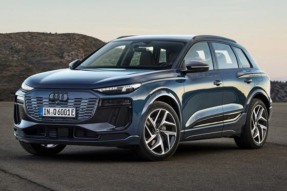 Lange Reichweite mit super schnellem 270kw Ladevorgang und großzügiger Ausstattung bei Audi Q6e-tron rein elektrischem Fahrzeug mit 285kw Leistung