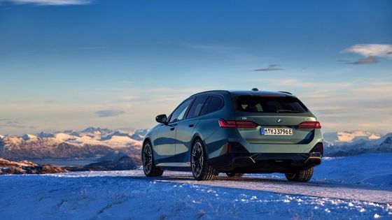 Neueste Elektroauto mit 84,4 kWh Batterie 329 Meilen Reichweite mit 335 PS/430 Nm bei BMW i5 Touring eDrive40 Einzelgeschwindigkeit RWD