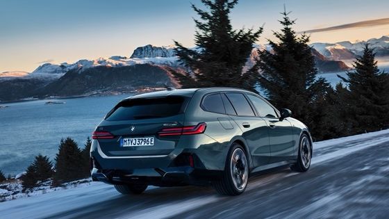 Neueste Elektroauto mit 84,4 kWh Batterie 329 Meilen Reichweite mit 335 PS/430 Nm bei BMW i5 Touring eDrive40 Einzelgeschwindigkeit RWD