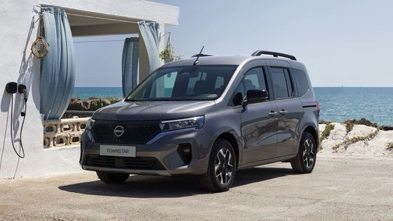 Komfortable Fahrposition und praktische Kabine mit gutem Preis Nissan Townstar MPV Pure Ev mit WLTP 285km
