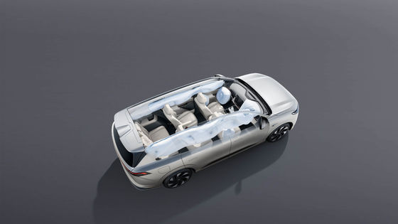 2024 Neuestes Elektrofahrzeug Dongfeng Eπ 008 EV EREV 210km CLTC 5 Türen 6 Sitzplätze SUV 200KW Motorleistung