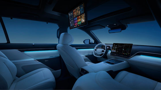 2024 Neuestes Elektrofahrzeug Dongfeng Eπ 008 EV EREV 210km CLTC 5 Türen 6 Sitzplätze SUV 200KW Motorleistung