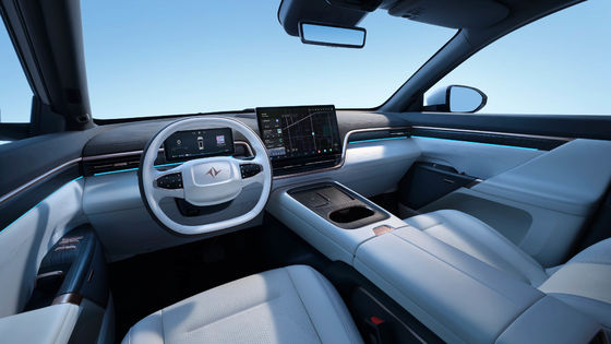 2024 Neuestes Elektrofahrzeug Dongfeng Eπ 008 EV EREV 210km CLTC 5 Türen 6 Sitzplätze SUV 200KW Motorleistung