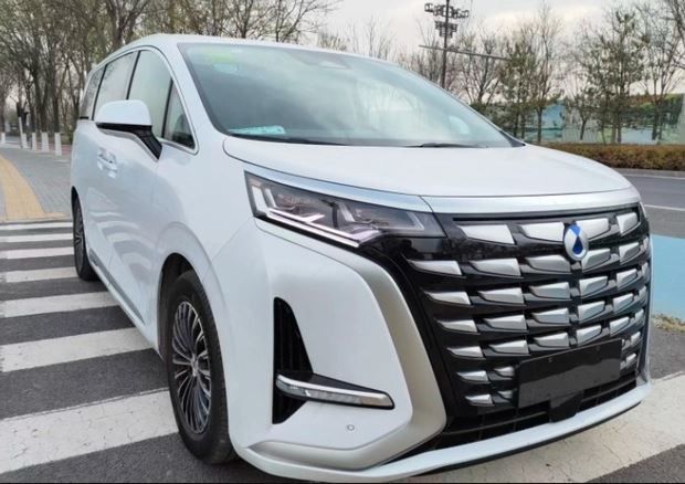 Denza D9 verstopfen in der hybriden des Elektro-Mobil-4 Maschine 139HP 180km/H Rad-des Antriebs-MPV 1.5T