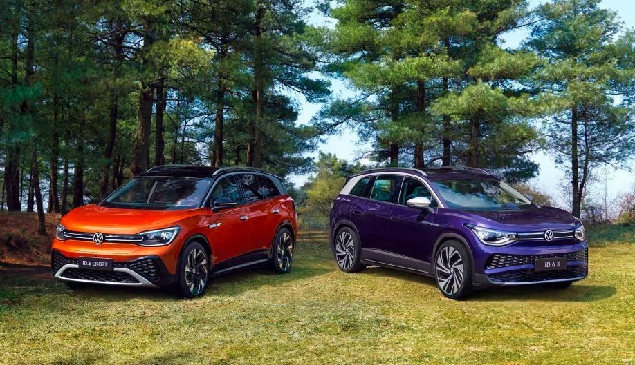 VW Id6 Crozz X Pure+ Lite Fahrzeuge 160km/h Volkswagen SUV PRO für Erwachsene