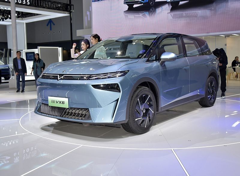 Dongfeng VenuciaS Neuer EV: VX6 5 Türen/Sitze Familie Pure Electric SUV CLTC520km 165km/H