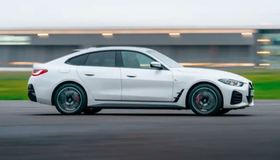 Newest and all-wheel drive at BMW i4 dual electric motors power&hatchback trunk available