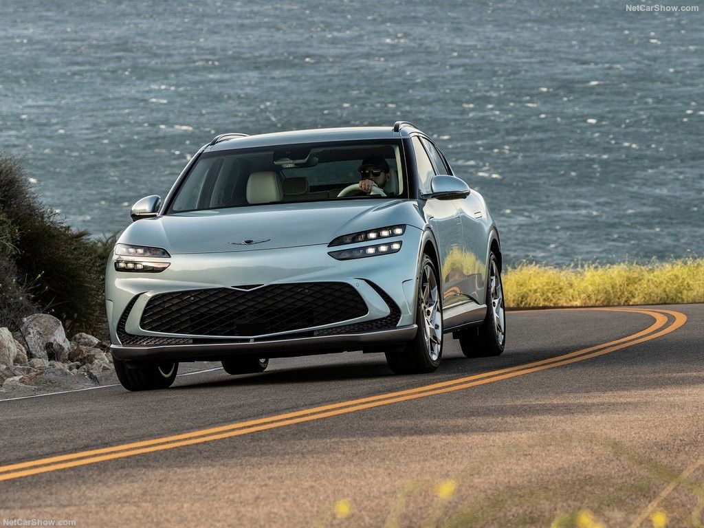 Genesis GV60 Upmarket All Electric Familienwagen mit 76,4kwh Batterie 350Nm von Drehmoment Boost & Drift Modell