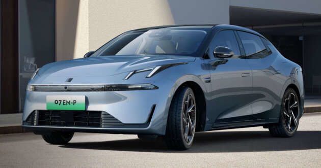 Leistungsstarkes neues Hybrid-Auto LYNK&CO 07 EM-P mit 163 PS und 255 Nm Drehmoment und 160 kW Motorleistung und 3 Geschwindigkeiten DHT-Getriebe