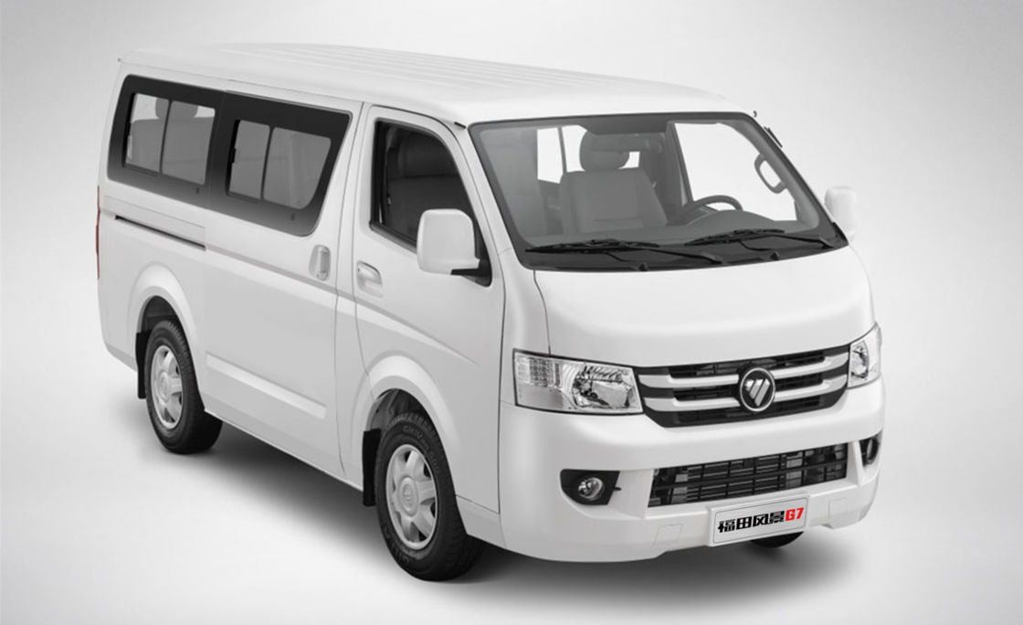 2 Sitzplätze 5,34 m Rein elektrische Langachse Flat Top Closed Truck 41,86kwh Batterie 227km Reichweite